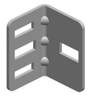 ALUTECH:  402600400 - Кронштейн  B0300 фотография