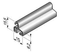 ALUTECH ES/77: Профиль концевой ES/77 (цв. 221) фотография