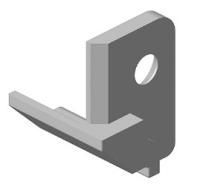 ALUTECH:401710100 - Заглушка нижняя  WD01R-GR фотография