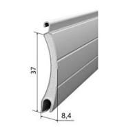 ALUTECH AR/377N: Профиль роллетный роликовой прокатки AR/377N (цв. 121) фотография