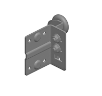 ALUTECH:401210700 - Кронштейн роликовый верхний  RBT-310R фотография