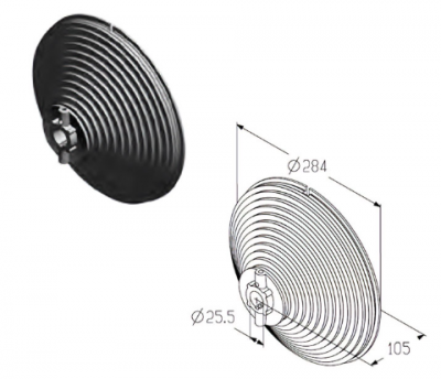 ALUTECH:  403020800 - Барабан  CD018V фотография